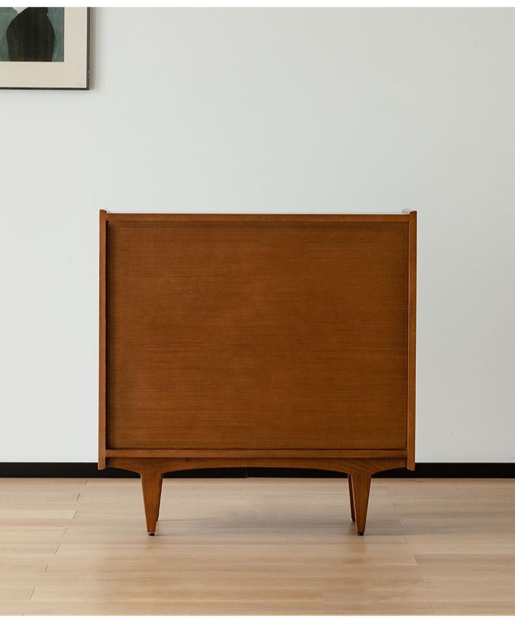 Thumbnail: Checker Cabinet – clean rear view showing tapered legs