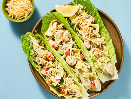 HCG Diet Recipe 30: Chicken Salad Lettuce Wraps with MCT Mayo