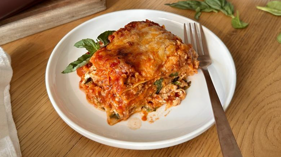 Ground Turkey Lasagna for GLP-1 Diet Meal Plan 