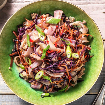 Asian Ground Turkey Rice Noodle Bowl  GLP-1 Diet Meal Plan 