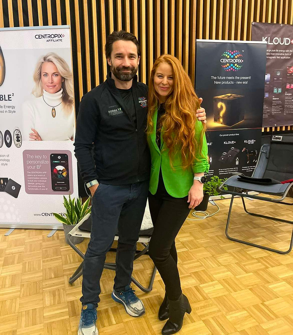 Anita og Frank Bochmann som driver Centropix Norge