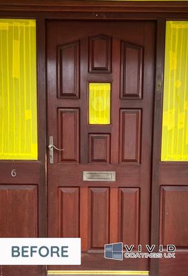Front door respray
