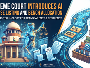 SUPREME COURT INTRODUCES AI FOR CASE LISTING AND BENCH ALLOCATION