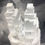 Thumbnail: Selenite Twin Tower Lamp ~ Large