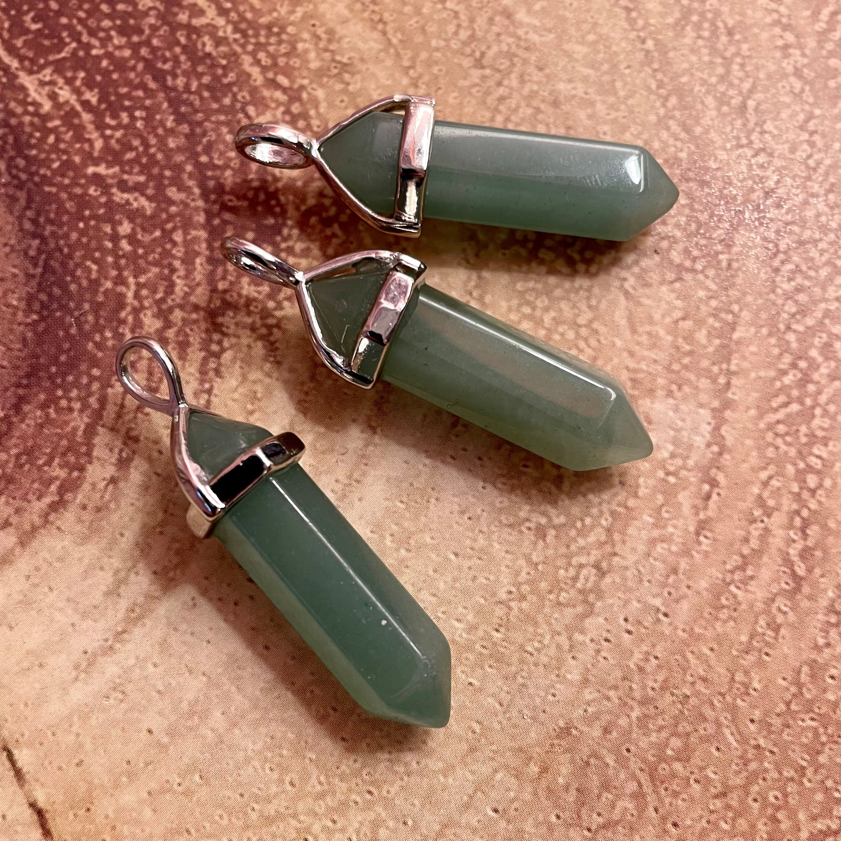 Aventurine Wand Pendant