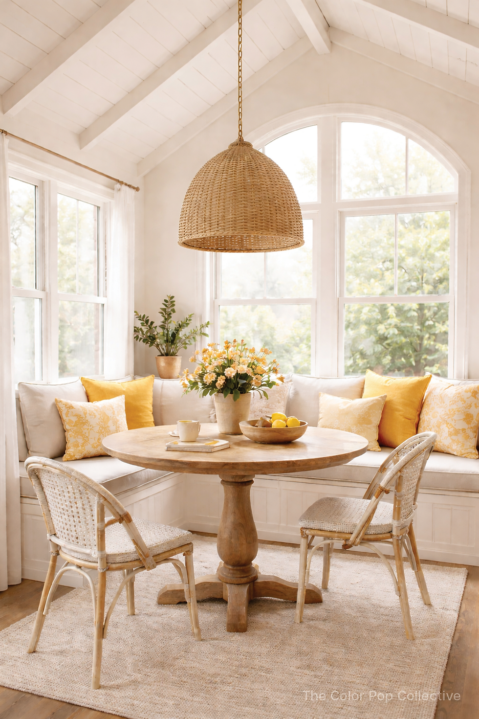 One Kitchen Nook, Three Looks: The Power of Simple Color Swaps