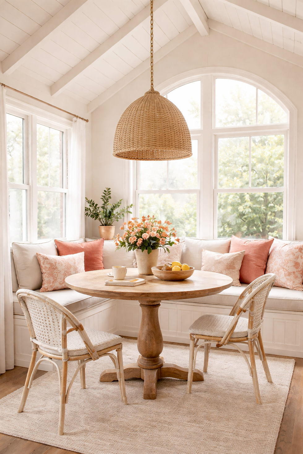 One Kitchen Nook, Three Looks: The Power of Simple Color Swaps