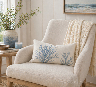 Coastal Pillow Styling