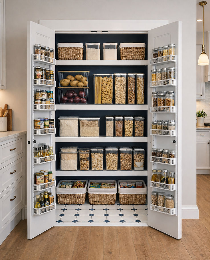 A Pantry That’s as Beautiful as It Is Organized