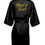 Thumbnail: Bridal Dressing Gowns Black