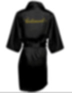 Thumbnail: Bridal Dressing Gowns Black