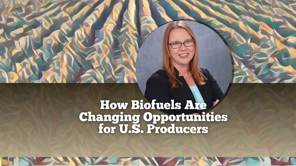 How biofuels are changing opportunities for US producers