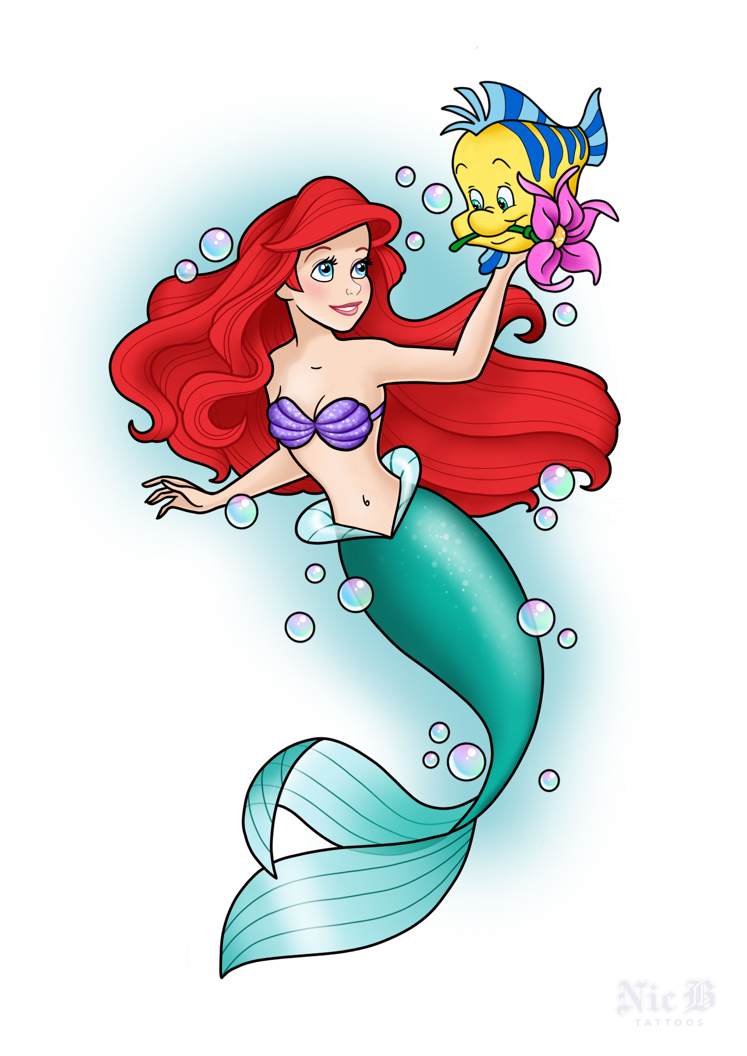 Little Mermaid Print