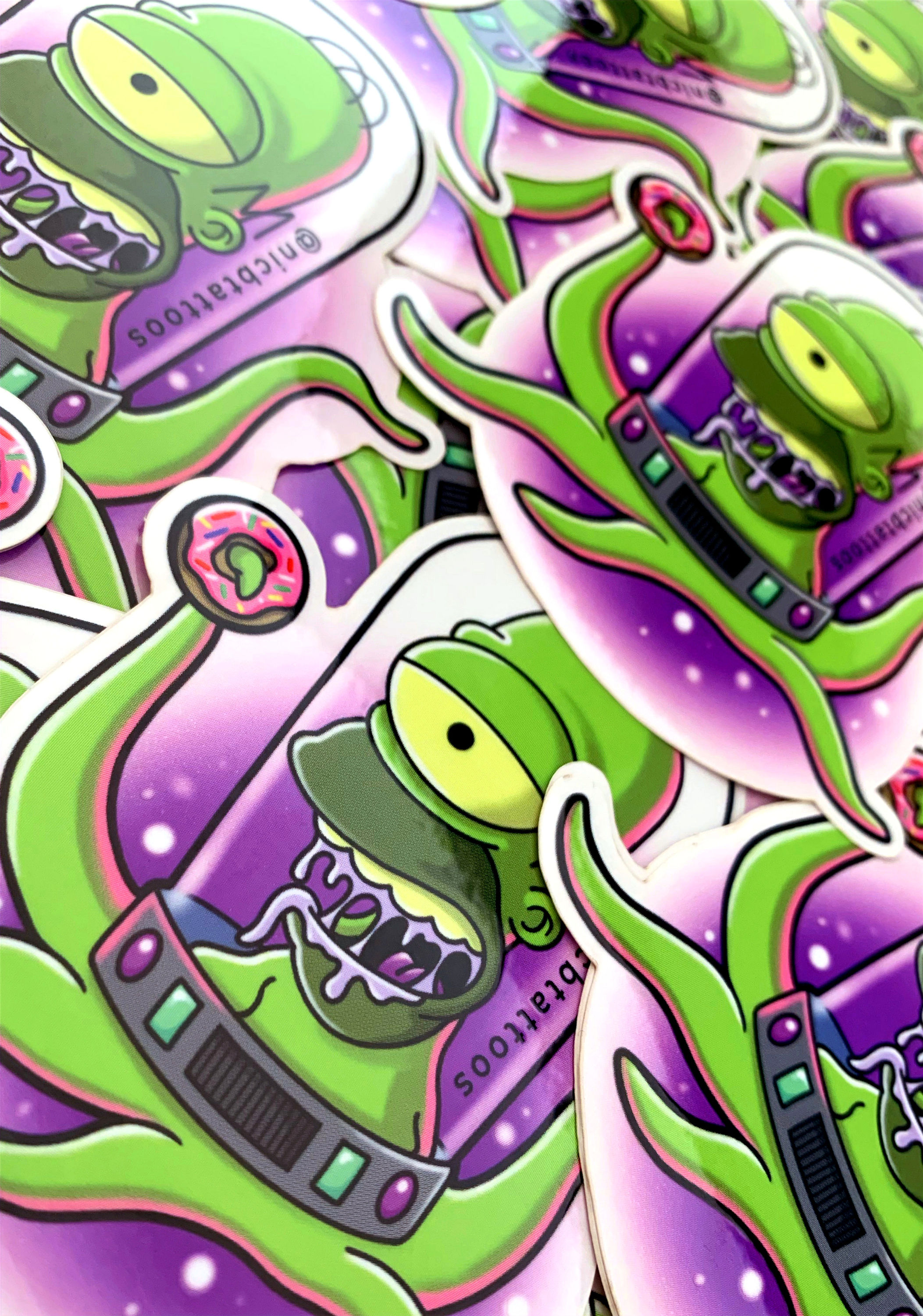 Alien Homer Sticker