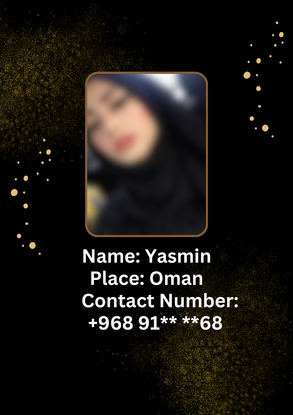 Women seeking men in Oman