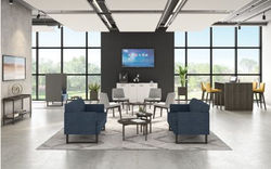 Casual Meeting Area Seating and Table