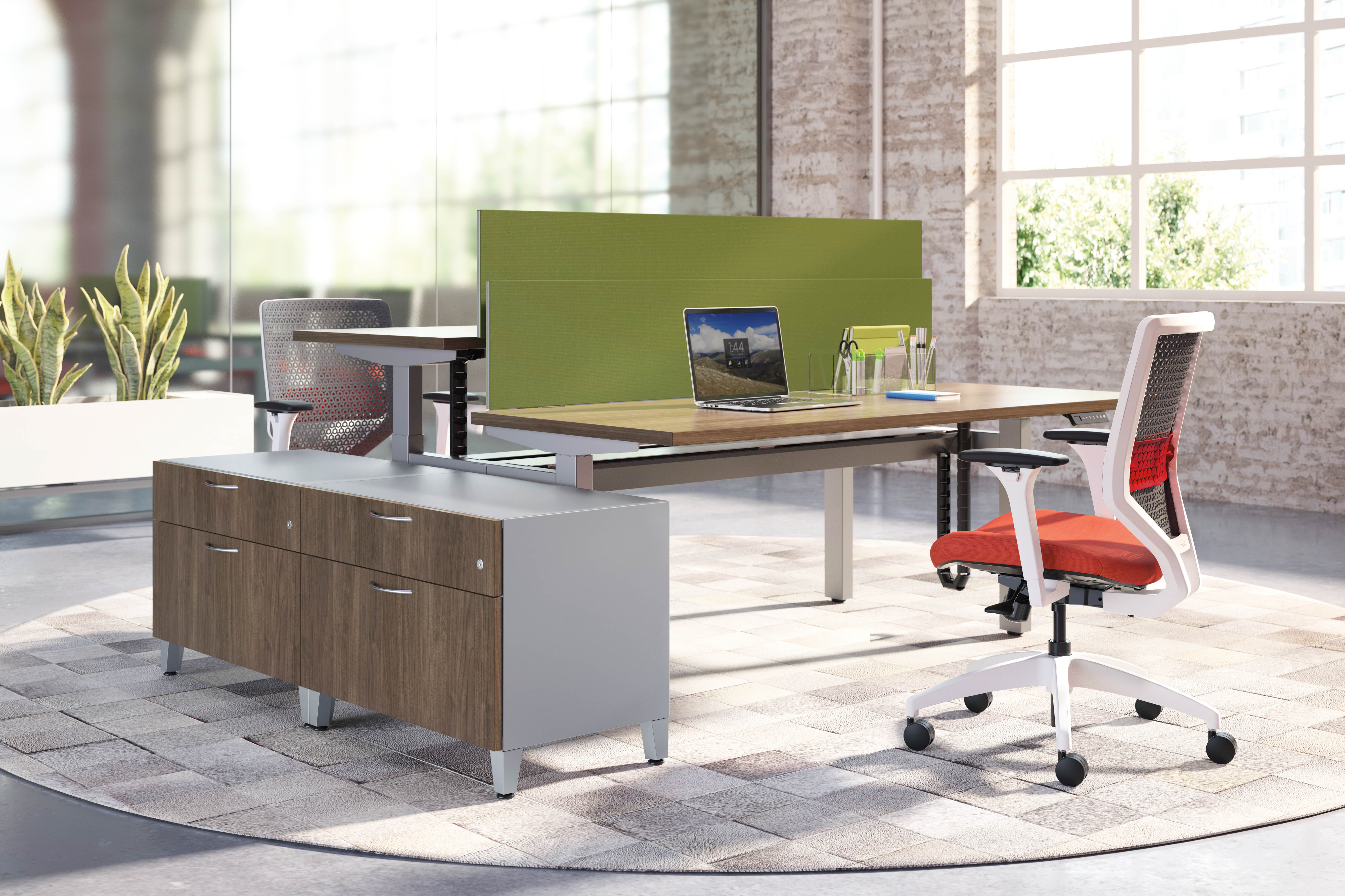 Adjustable Height Benching