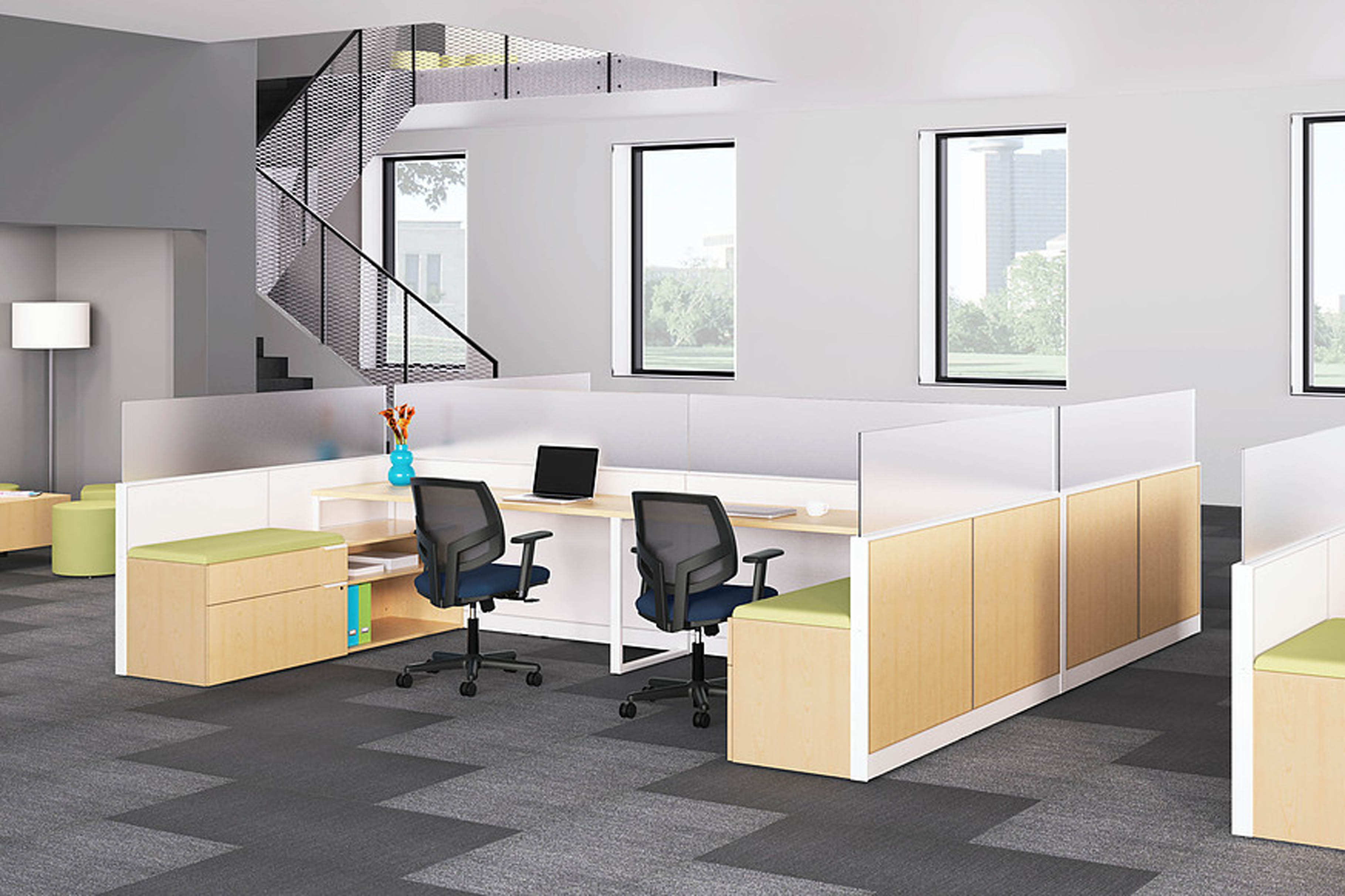 Abound Bull Pen Workstations