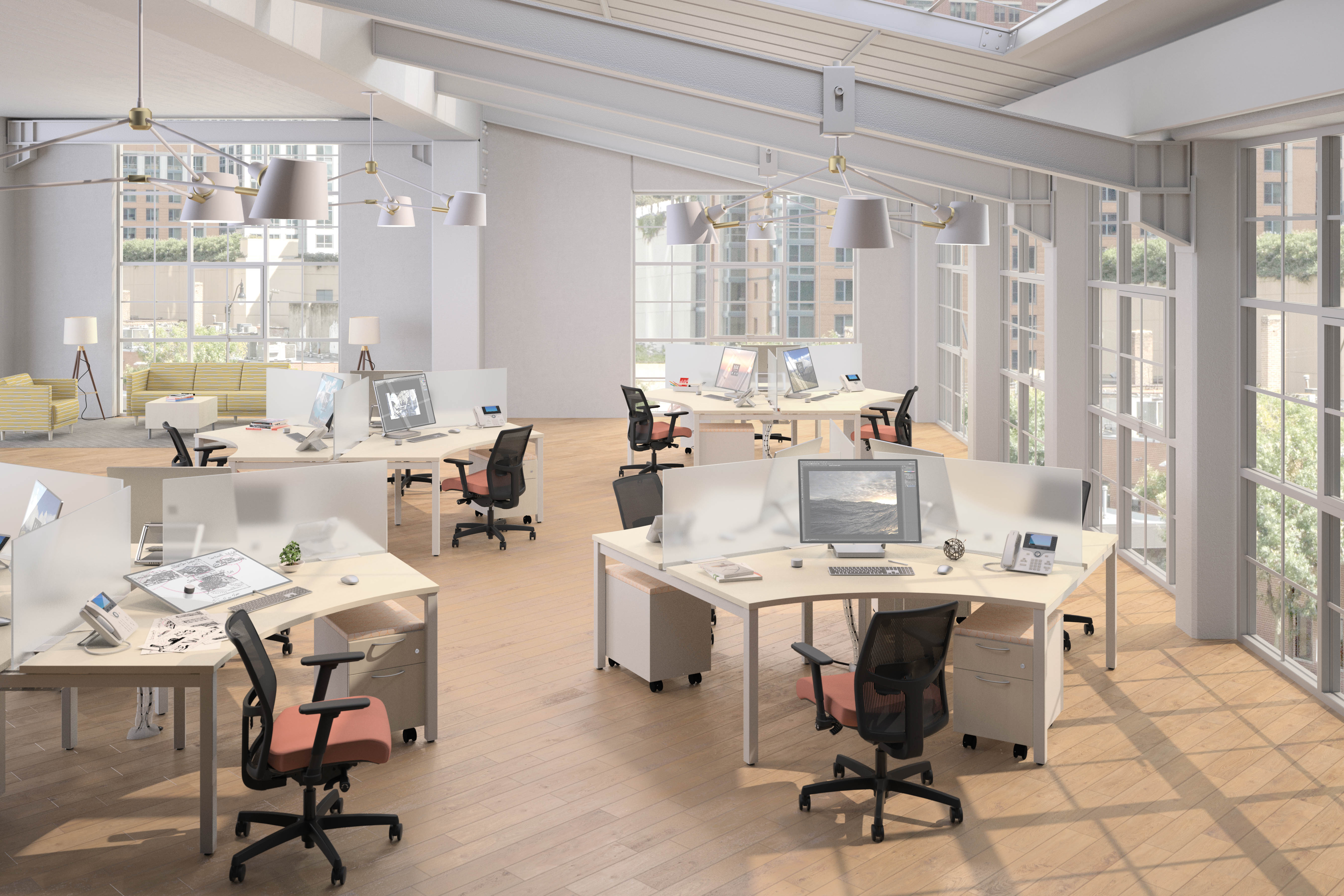 120 Benching Workstations