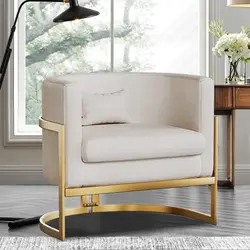 Shelbi Upholstered Armchair, Ivy Velvet