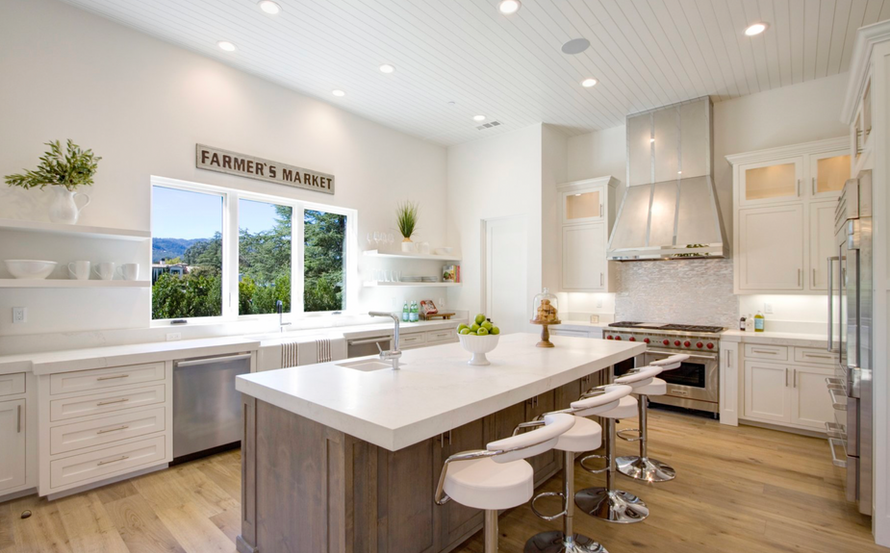 Interior image of kitchen