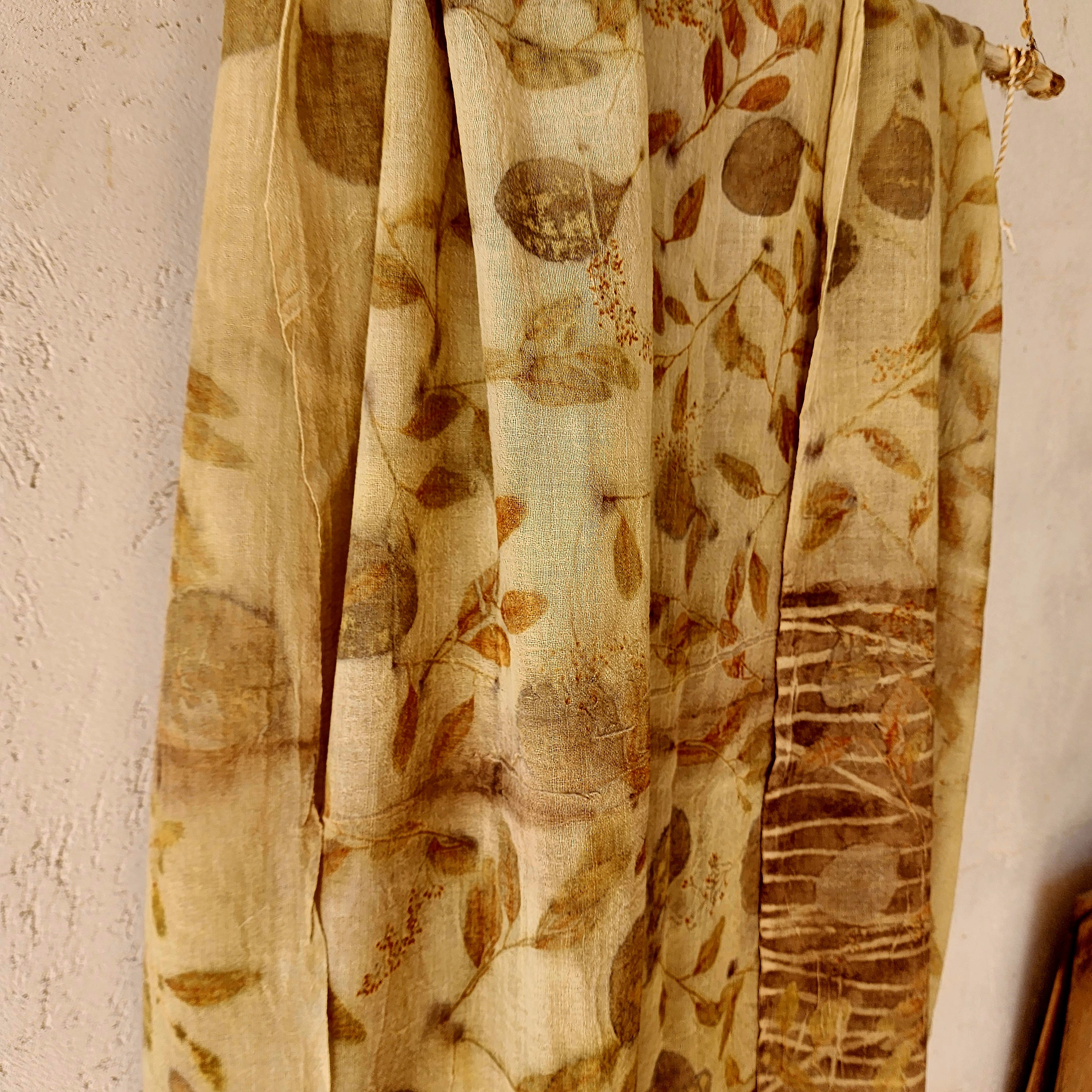 Eucalyptus and Sage -  Marino wool shawl