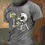 Thumbnail: Drinking skull t-shirt design