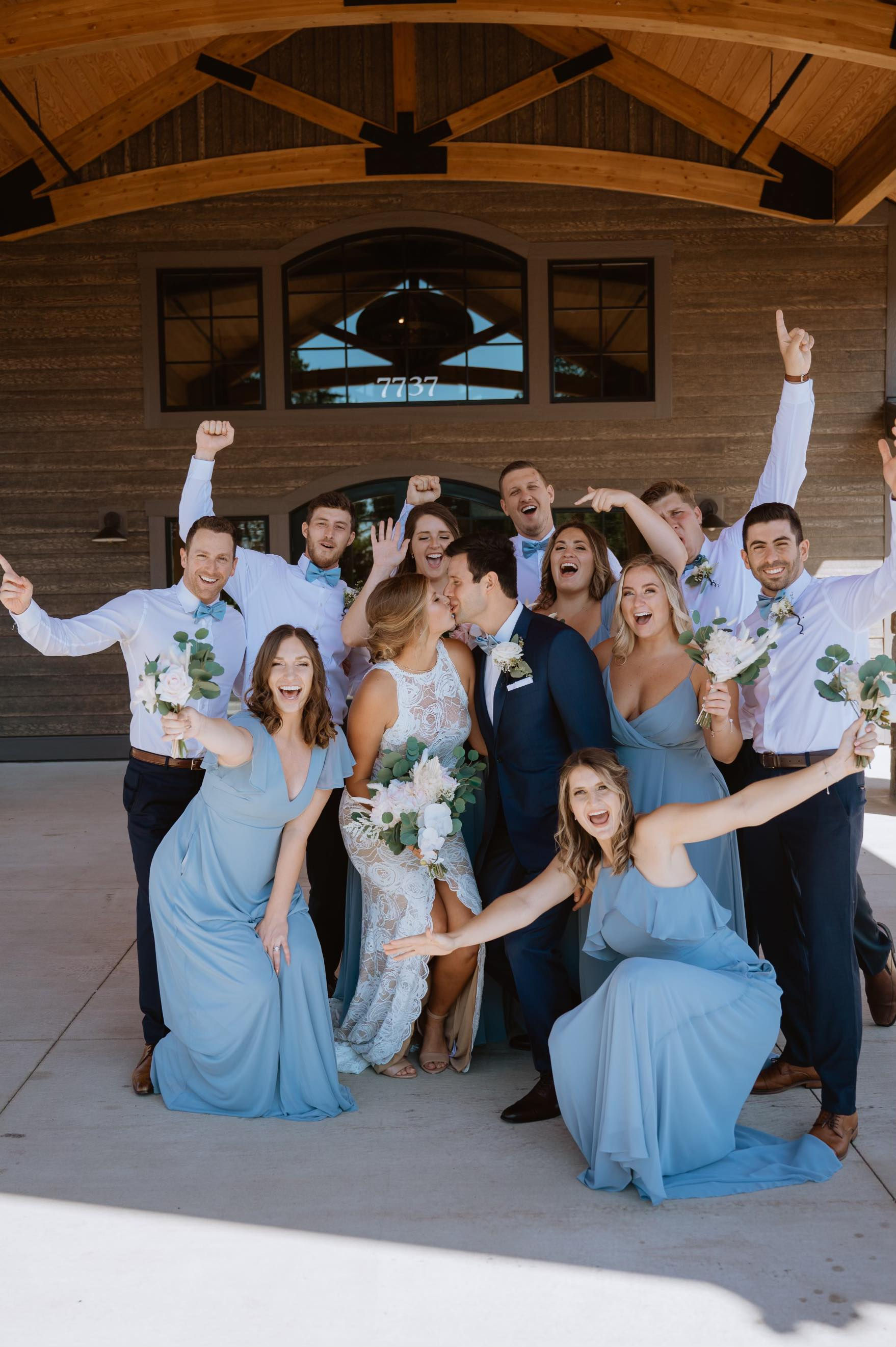 The Lauren bridesmaid bouquet