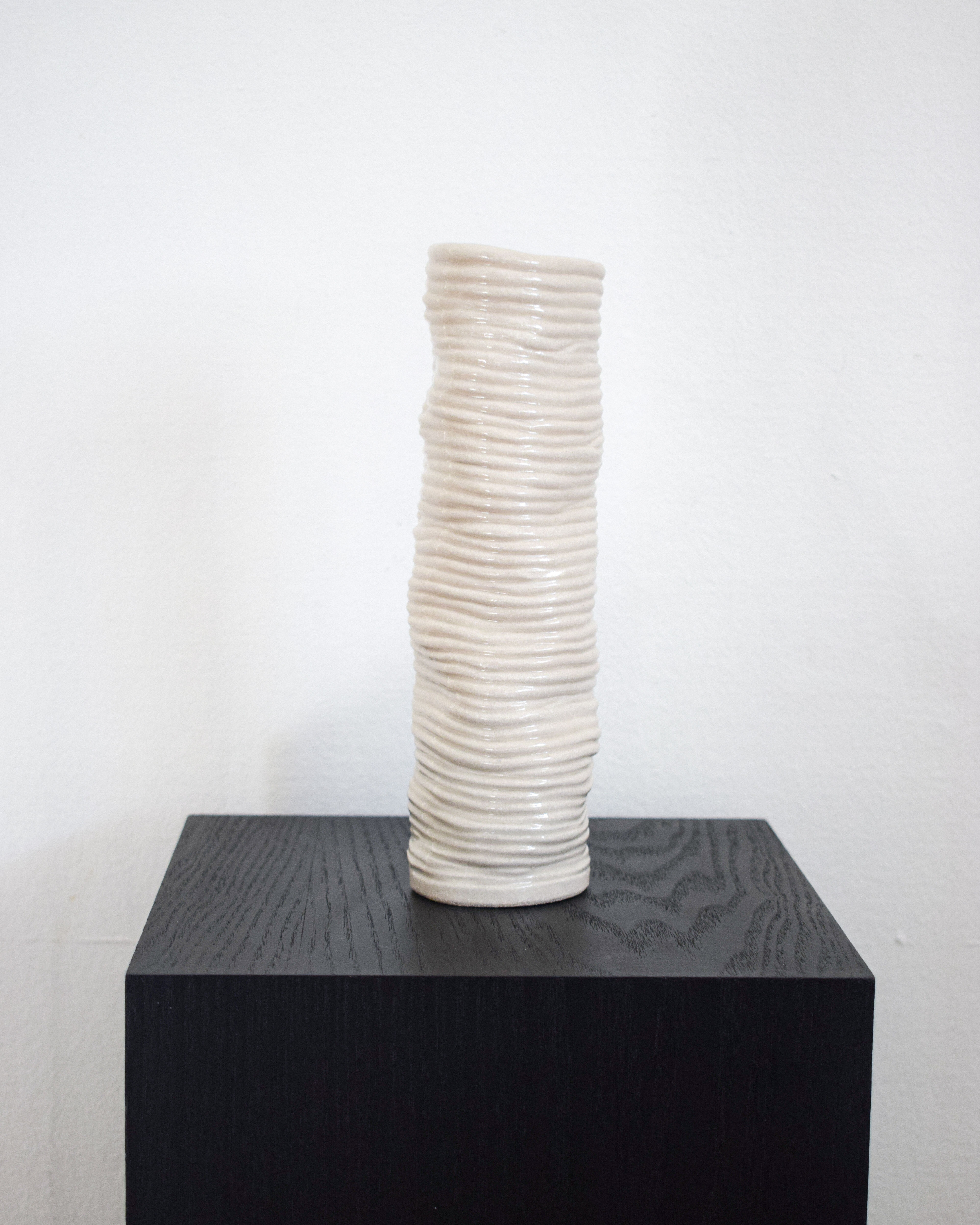 05 Thin Tall Stoneware Vase