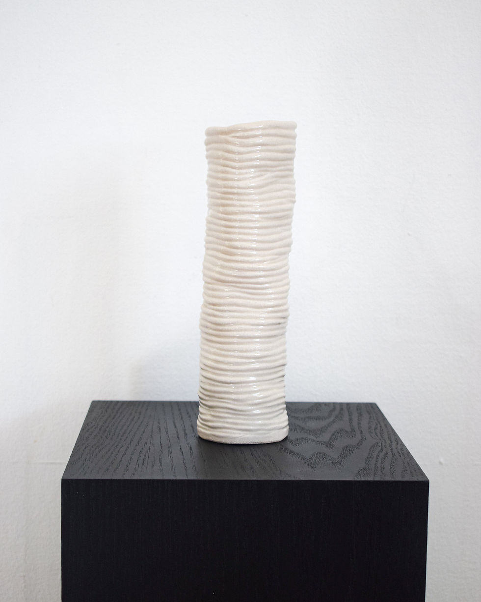 Thumbnail: 05 Thin Tall Stoneware Vase