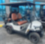 White E-Z-GO 4-Seater