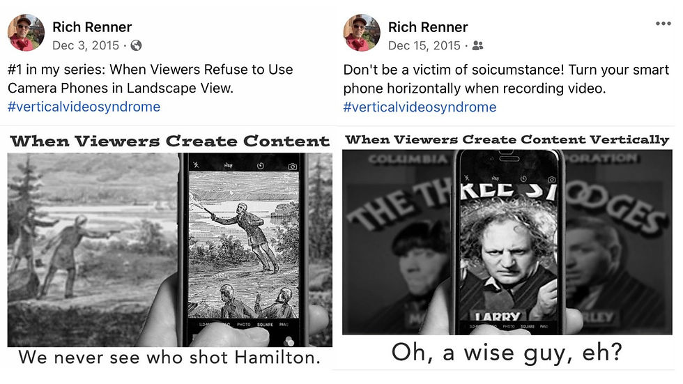 When viewers create content.