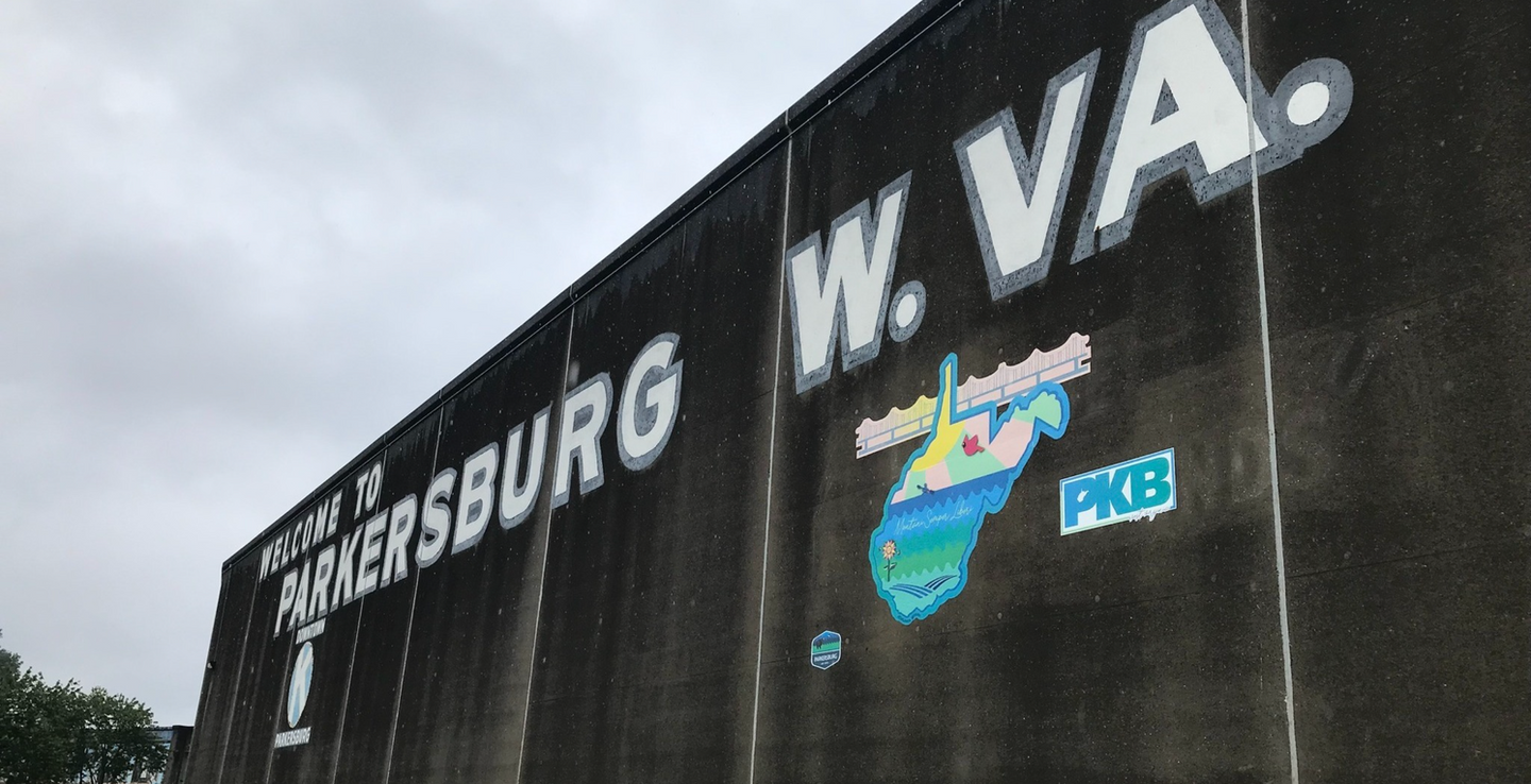 Parkersburg, WV Flood Wall Mural