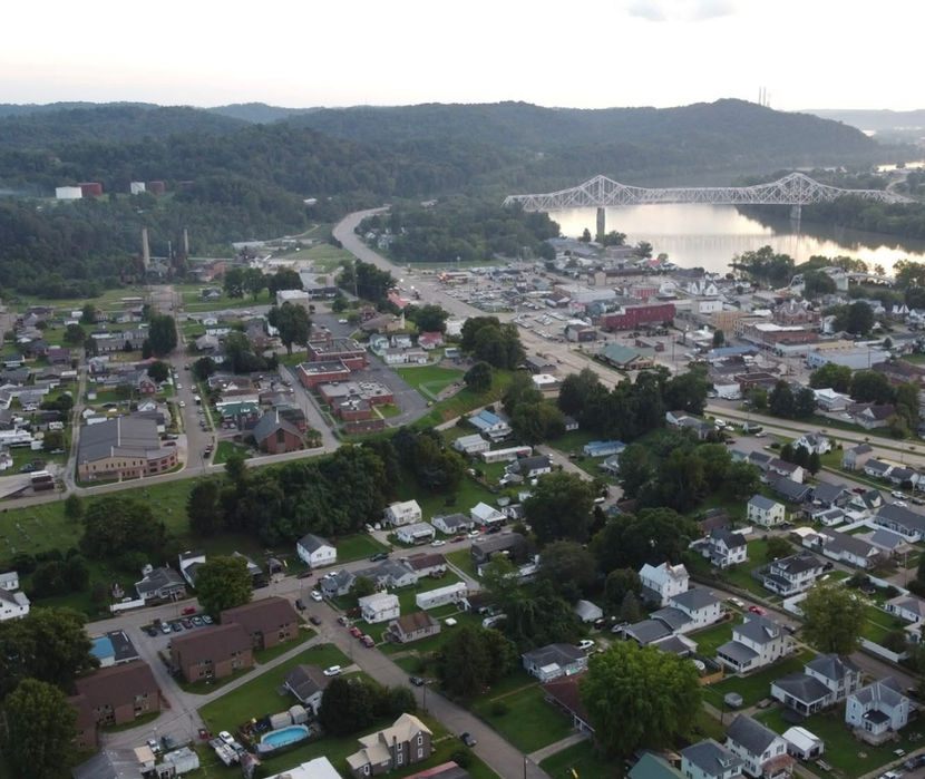 Aerial Image of Pleasants County, WV