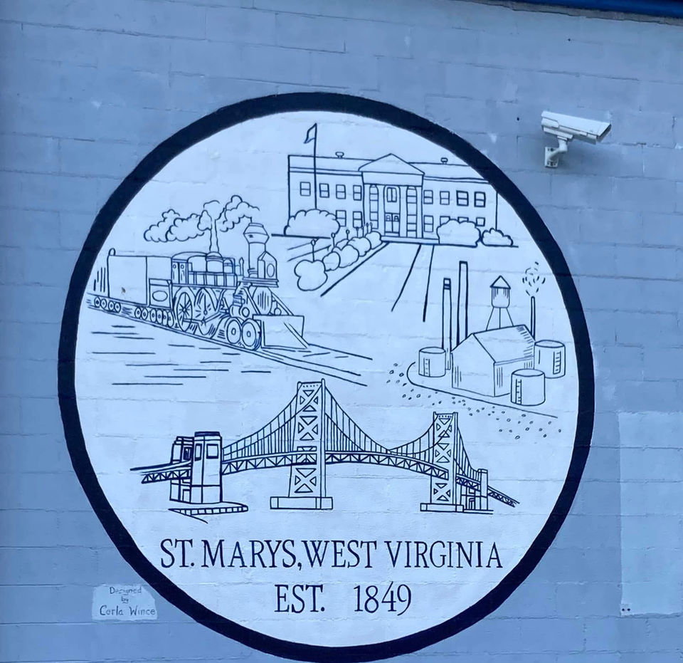 St. Marys, WV Mural