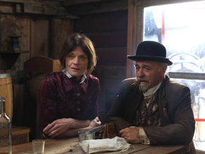 Meg Foster in the action western movie Any Bullet Will Do