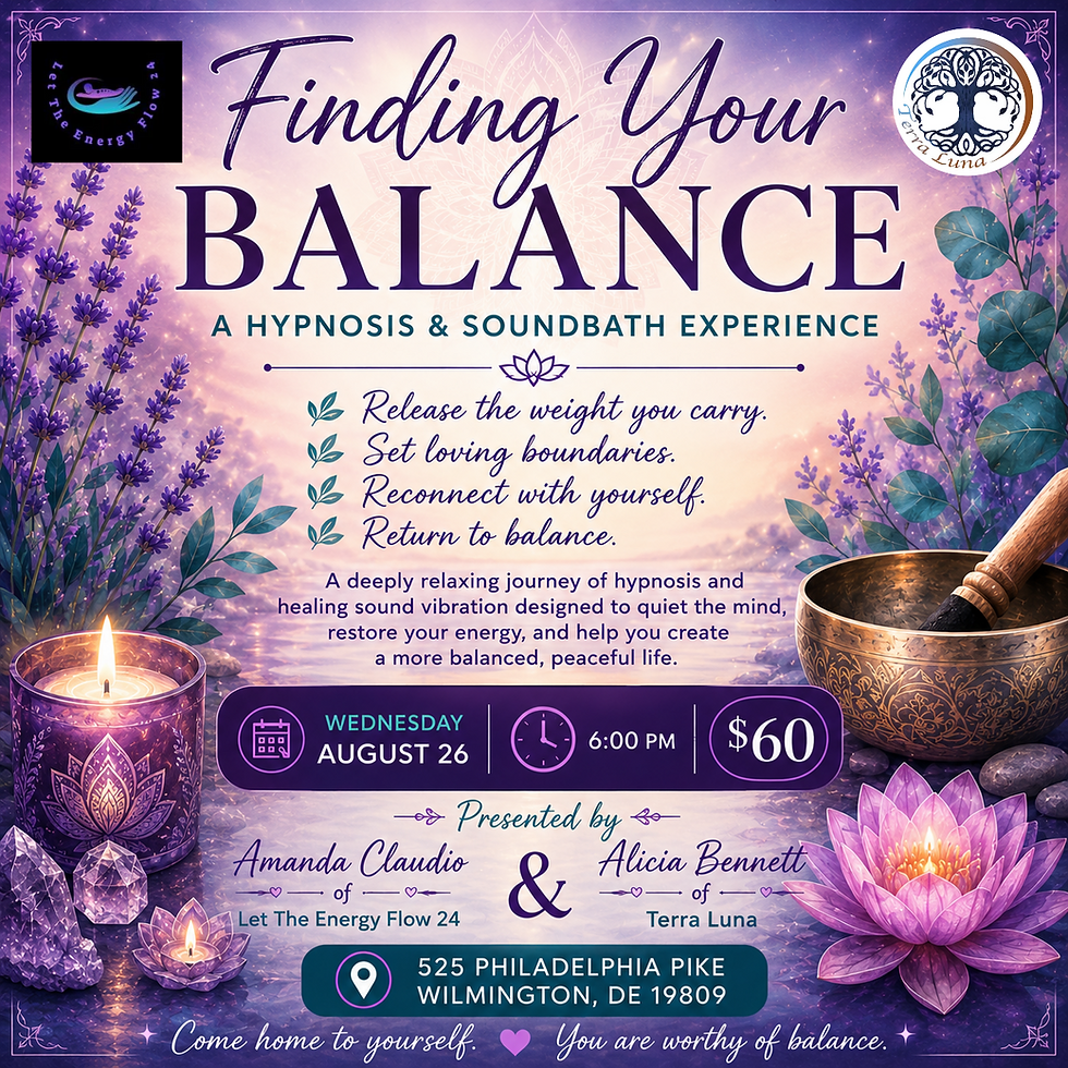 Finding Your Balance Hypnosis Soundbath