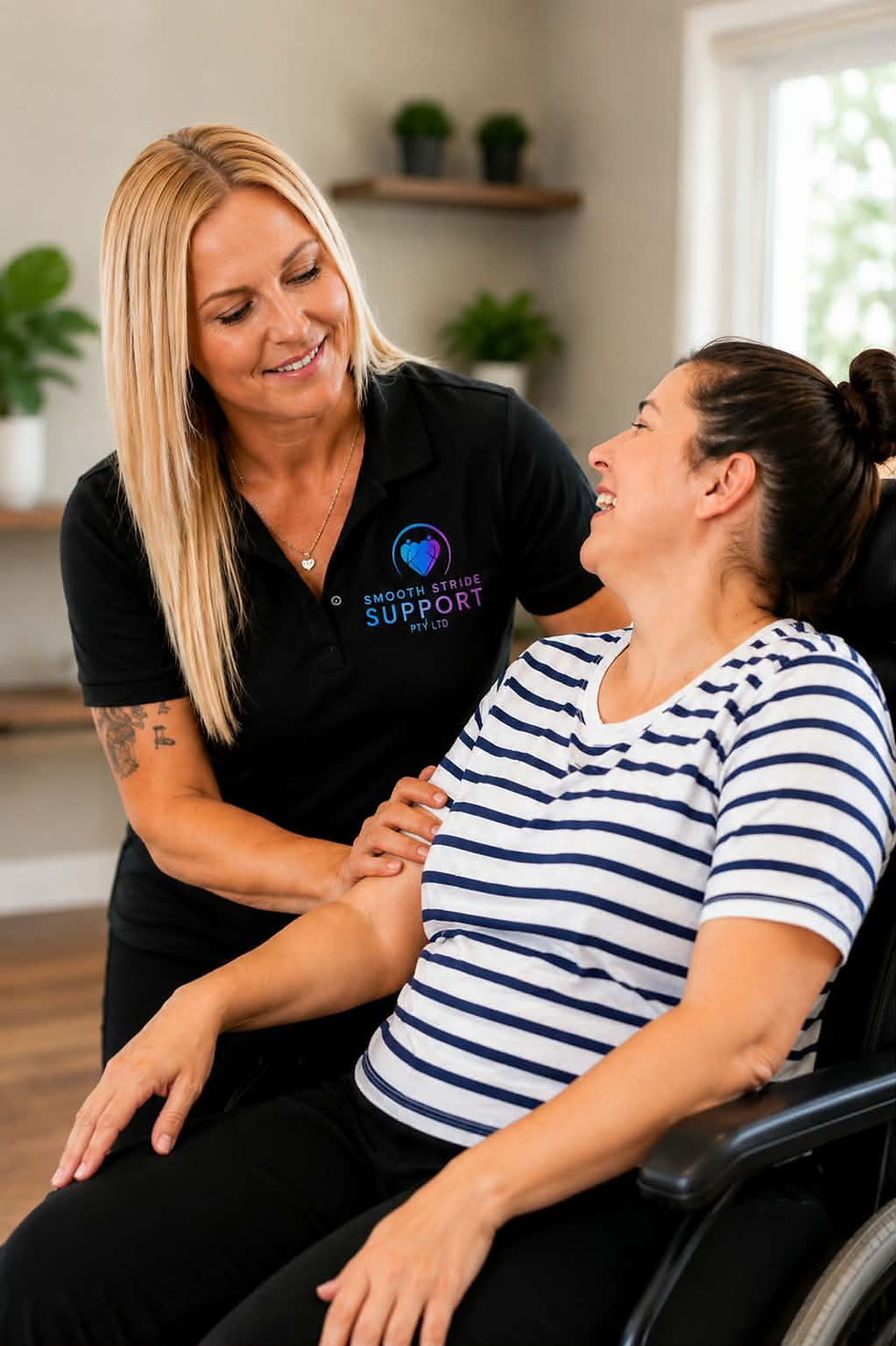 NDIS Support Worker providing community support