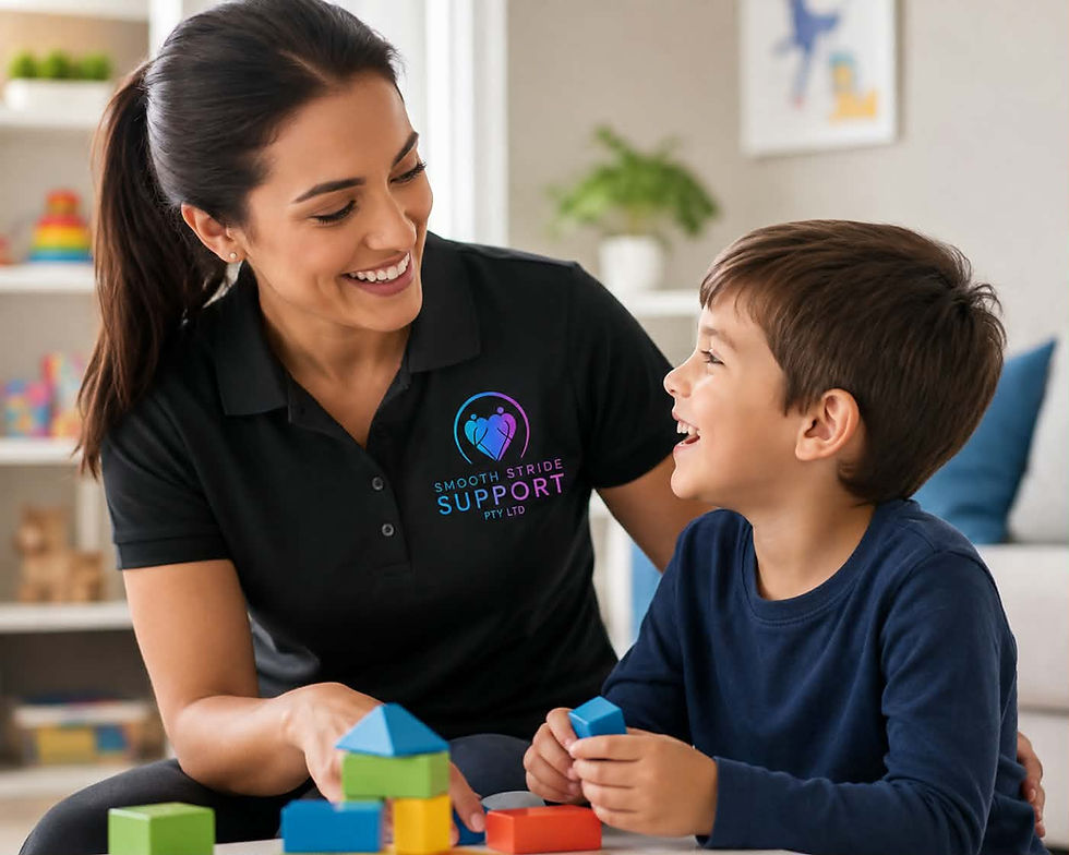 NDIS Support worker assisting Young NDIS participant in perth souther suburbs