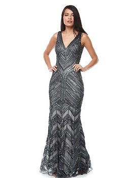 Embellished Evening Dress