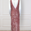 Thumbnail: George Gross Candy Pink Sequin Sheath Sz 12 ONE ONLY