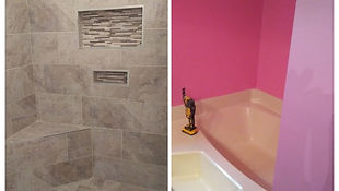 full custom bathroom remodel