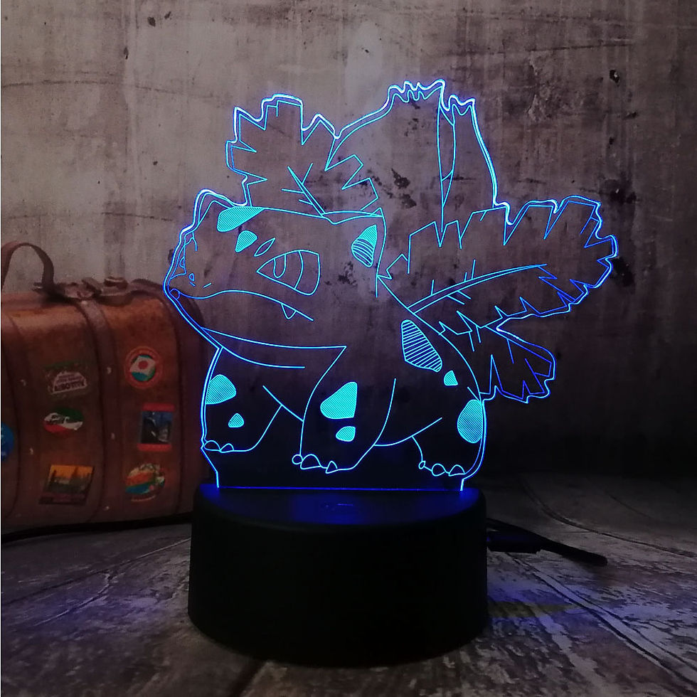 Miniatura: Luminária de Mesa - Pokémon