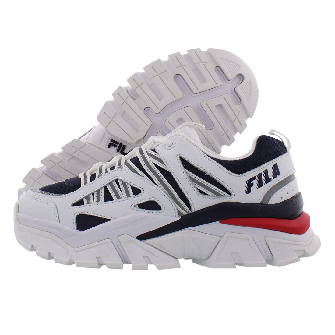 Fila Vitalize Women's Walking Style Shoes in White/Navy Color | 100% Authentic