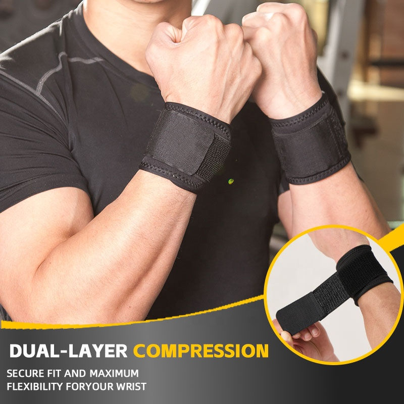 Protetor de Pulso Impermeável para Academia, Suporte de Pulso para Exercícios