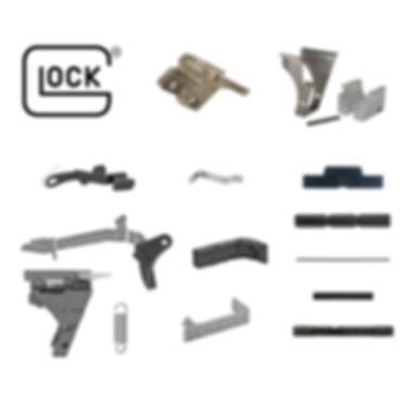 GLOCK 17 OEM Lower Parts Kit w/ Locking Block and Rails