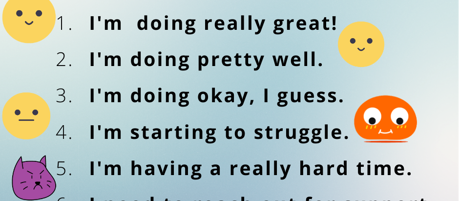 COVID 19 Mental Health Check-In 