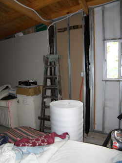 Dormitorio matrimonial instalacion aisla