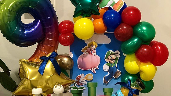 Fully customised themed decor with number