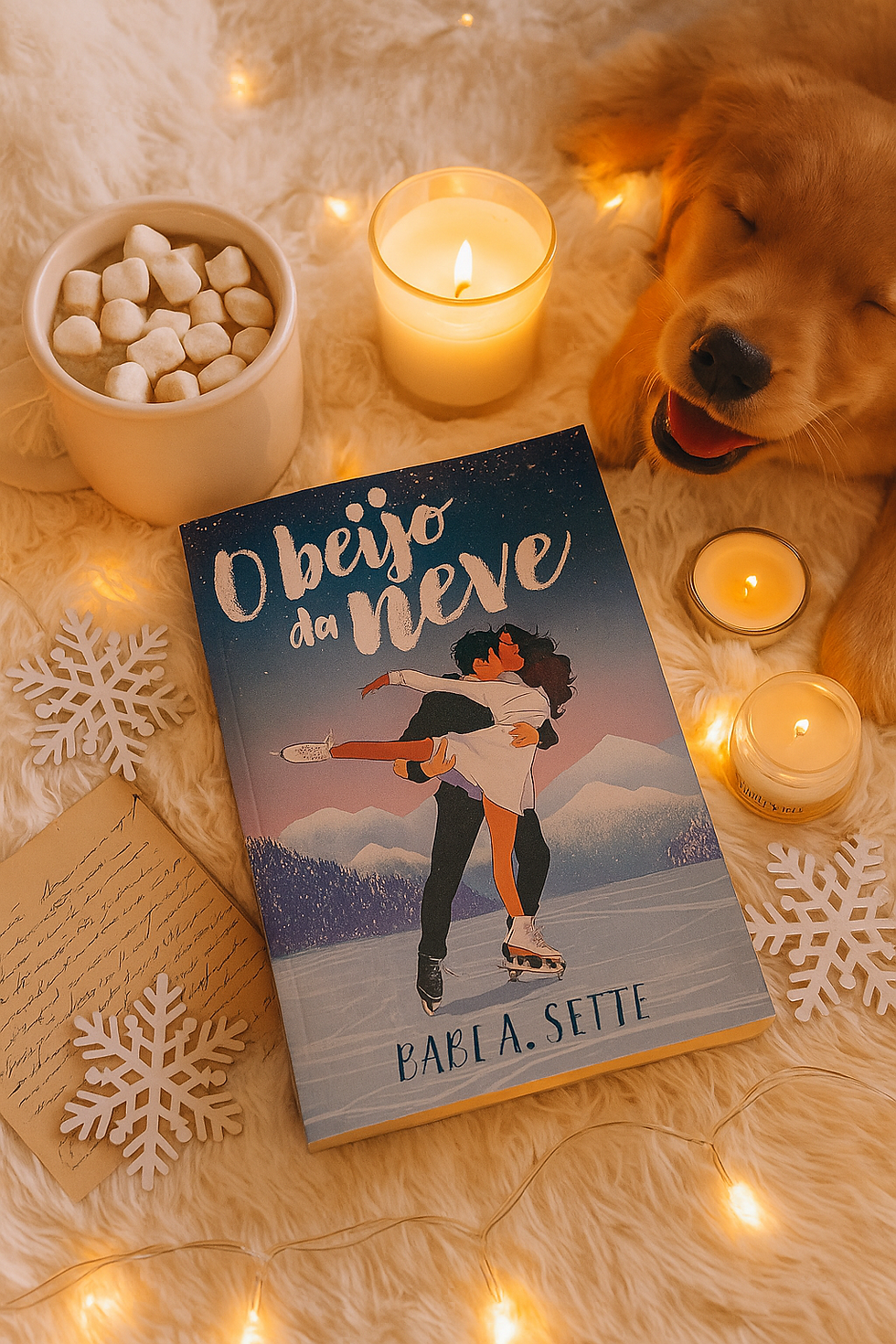 livro o beijo da neve